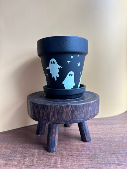 Ghost Planter (glow in the dark)