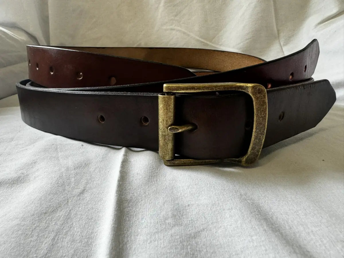 Handmade Classic 1.5 Inch Leather Belt
