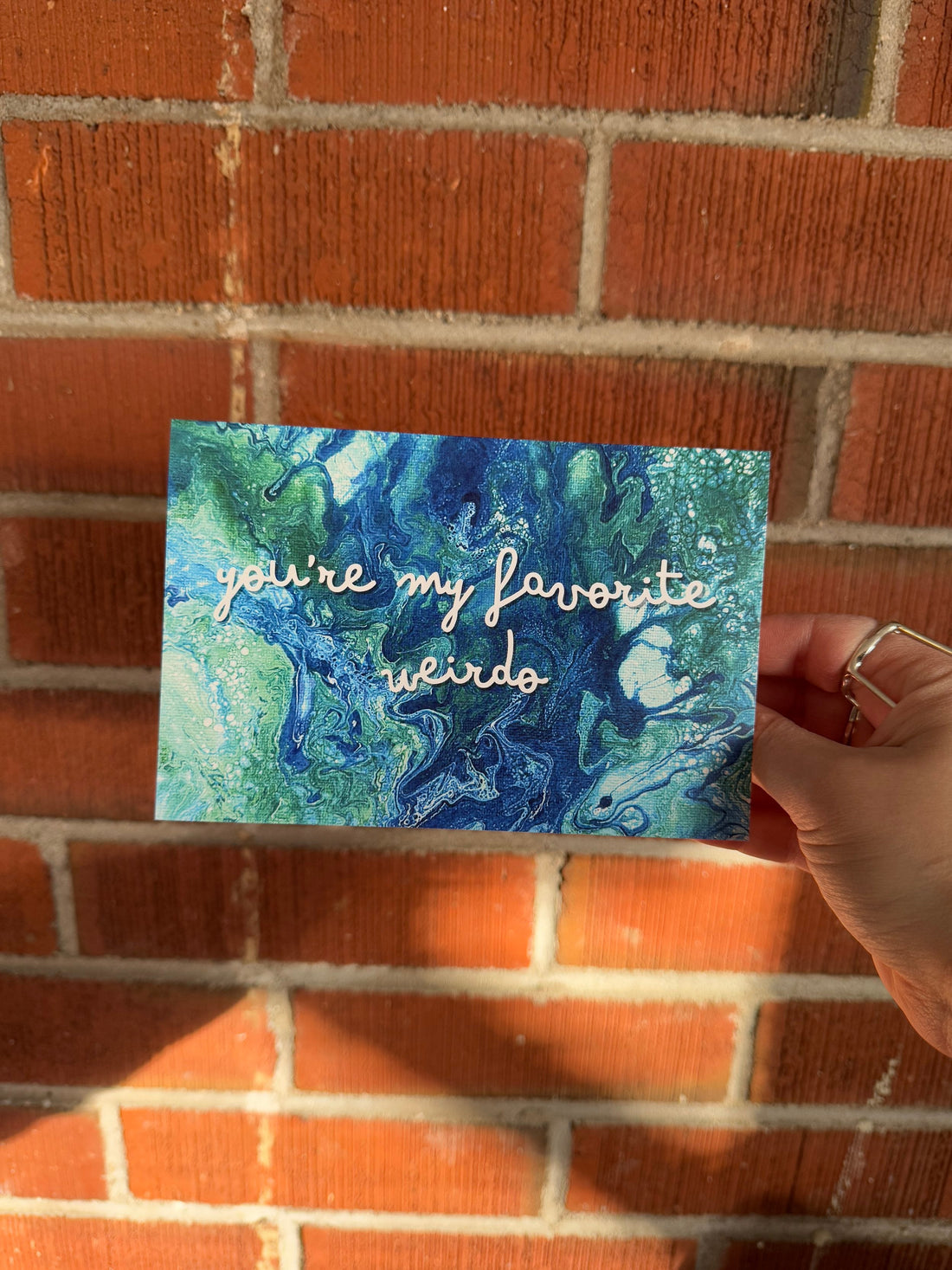 Blue and Green You&