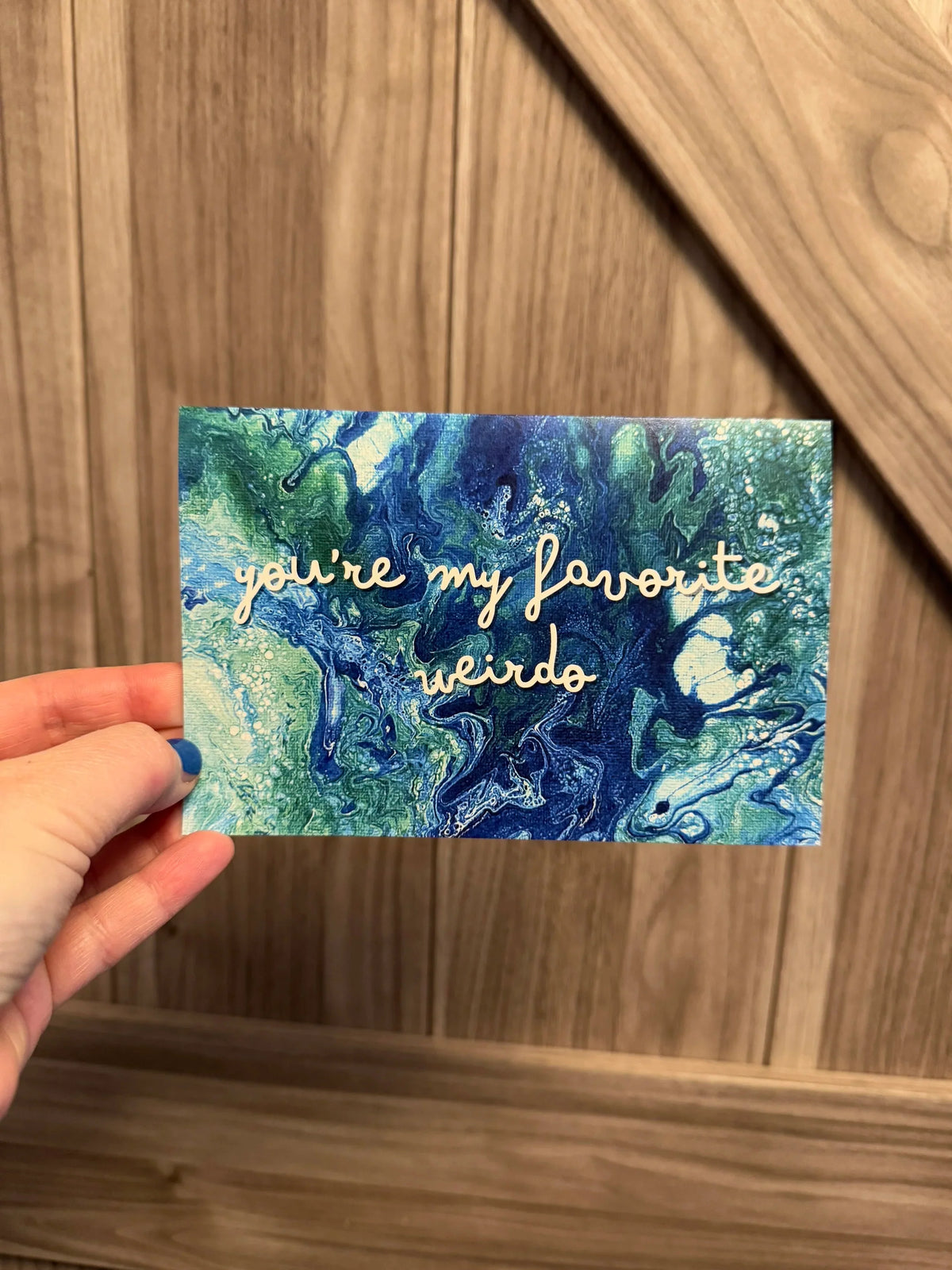 Blue and Green You&
