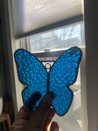 Stained glass butterfly Kanch 3D