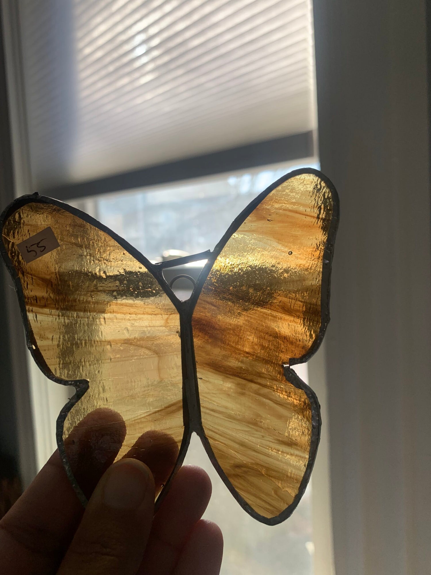 Stained glass butterfly Kanch 3D