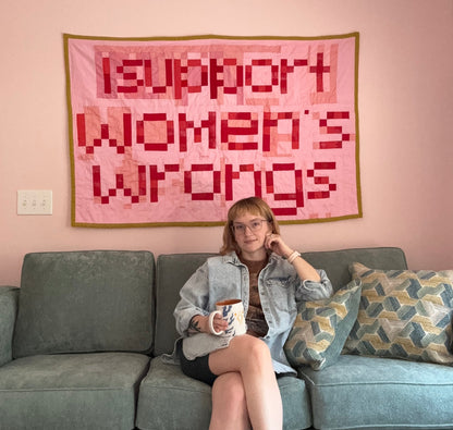 Custom Word Quilt