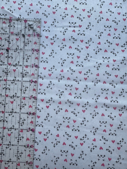 Kitty Love Fabric 1 1/4 Yard