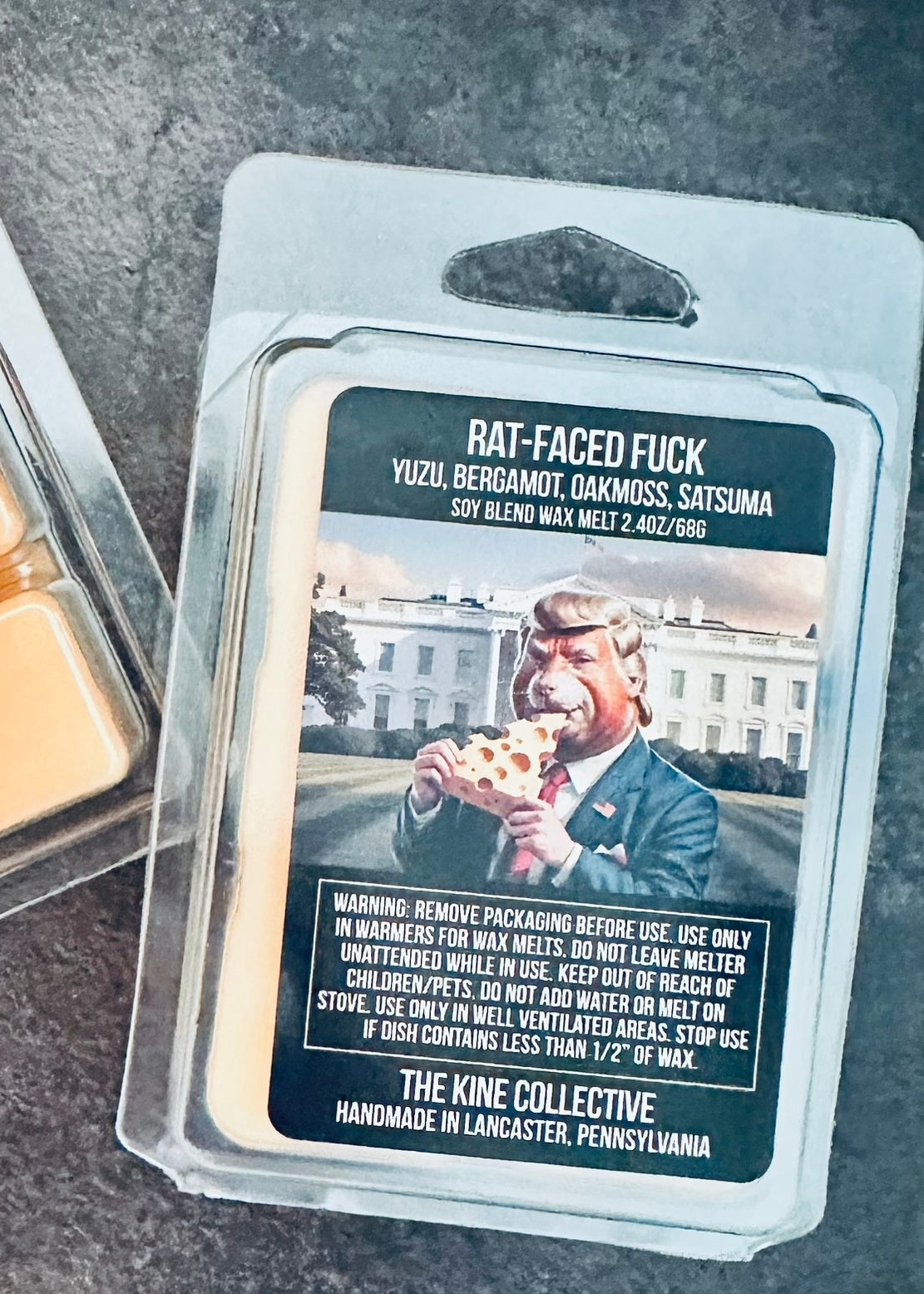 shitler-made-to-order-political-wax-melts-pineapple-tangelo-lemon-the-kine-collective