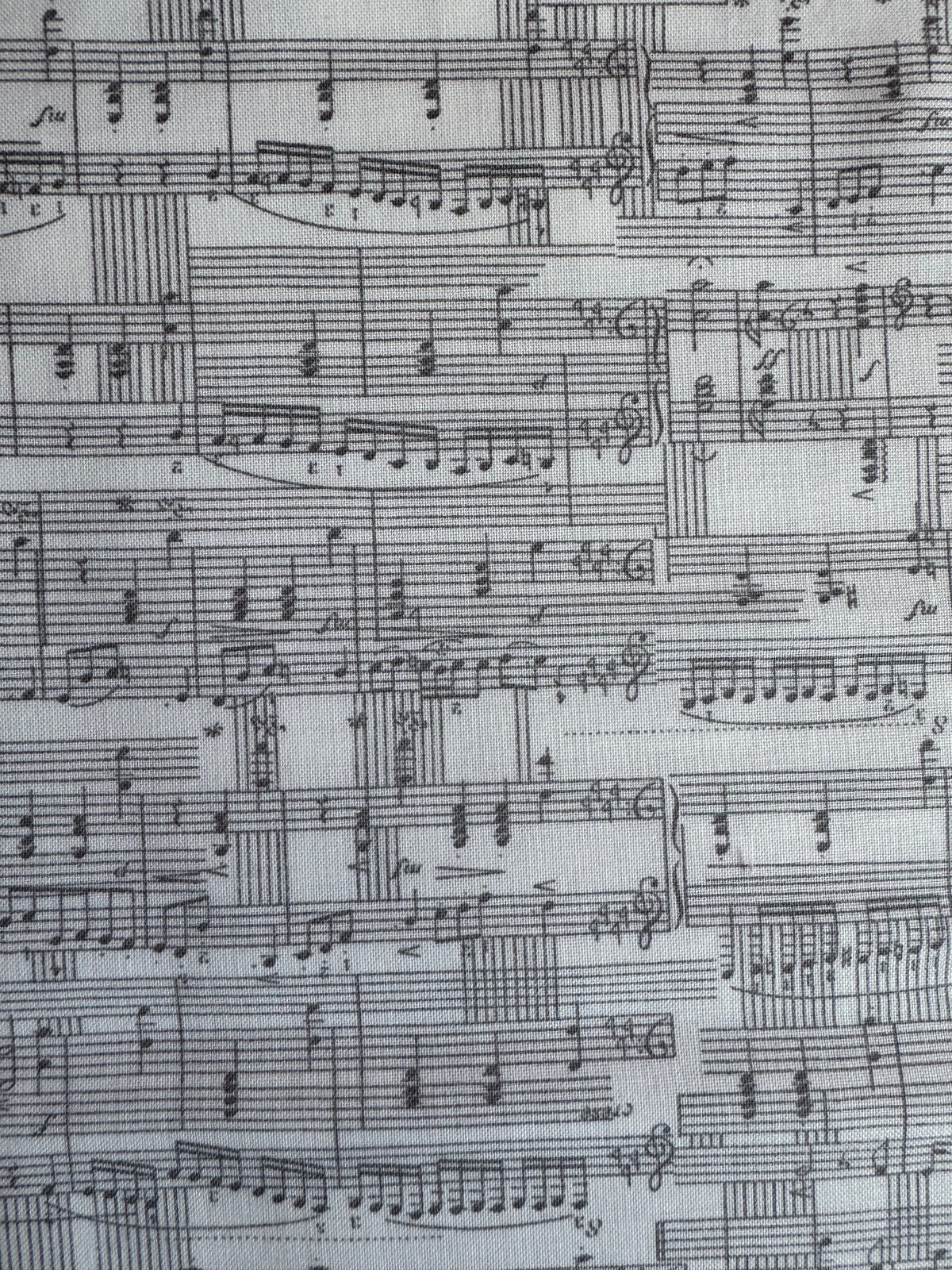 Moda Music Sheet Fabric 3/4 Yard