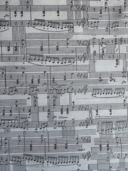 Moda Music Sheet Fabric 3/4 Yard