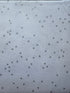White fabric with small silver diamond patterns