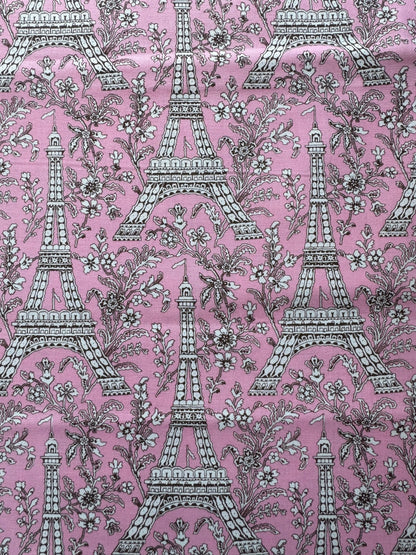 Eiffel Tower by Michael Miller Fabrics 3/4 Yard