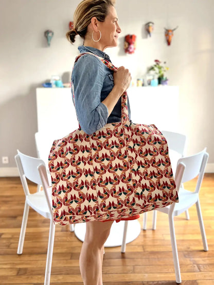 Confetti Mollusk Weekender Tote