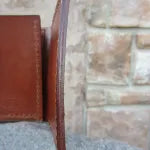 Trifold Wallet with Six Card Pockets - Cowhide
