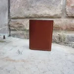 Trifold Wallet with Six Card Pockets - Cowhide