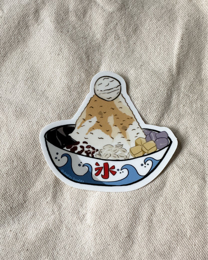 Taiwanese Shaved Ice 刨冰 Sticker (Matte)