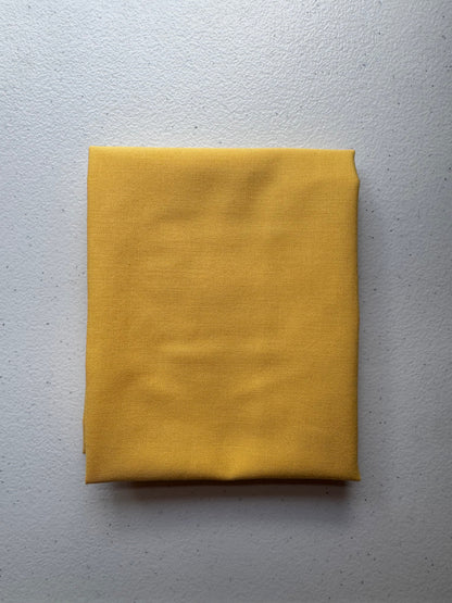 Butter Yellow Organic Cotton Fat Quarters