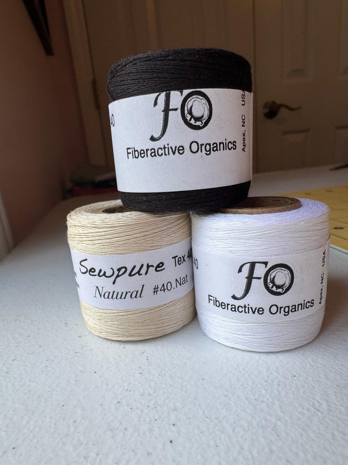 Sewpure™ Tex 40 300m Unmercerized Thread