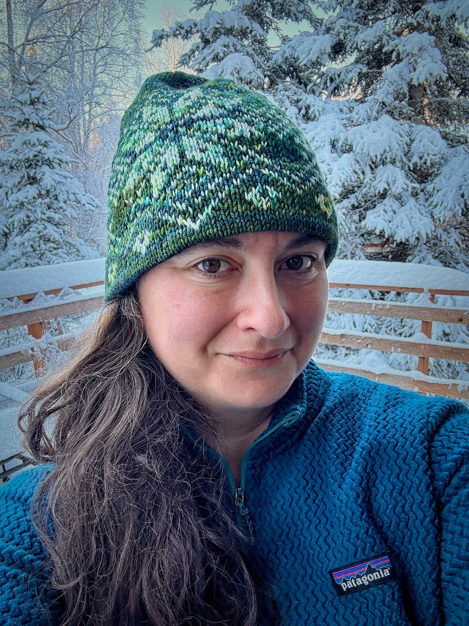 Viti Knit Beanie (Green)