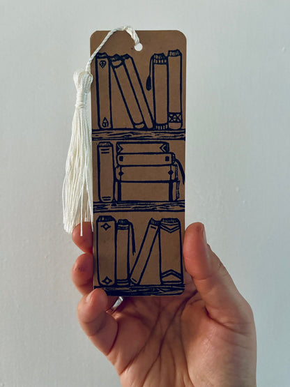 Fill-In Bookmark for The 14 Books Challenge (Bookshelves Version)