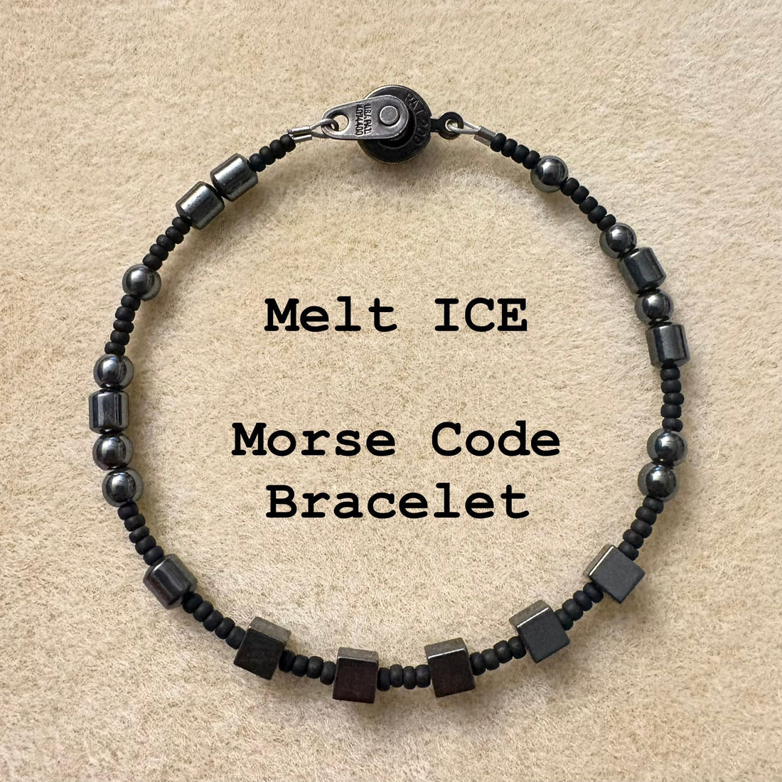 Melt ICE - Morse Code Bracelet