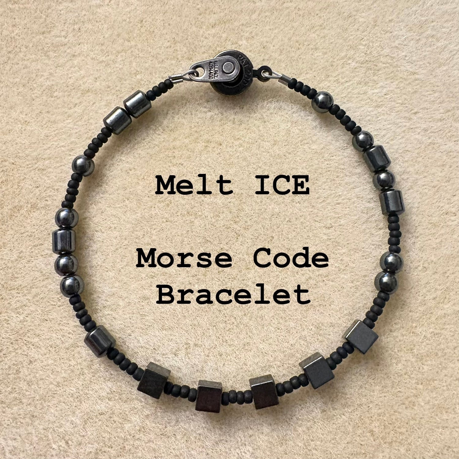 Melt ICE - Morse Code Bracelet