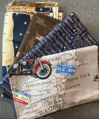 USA Quilting Cotton Bundle