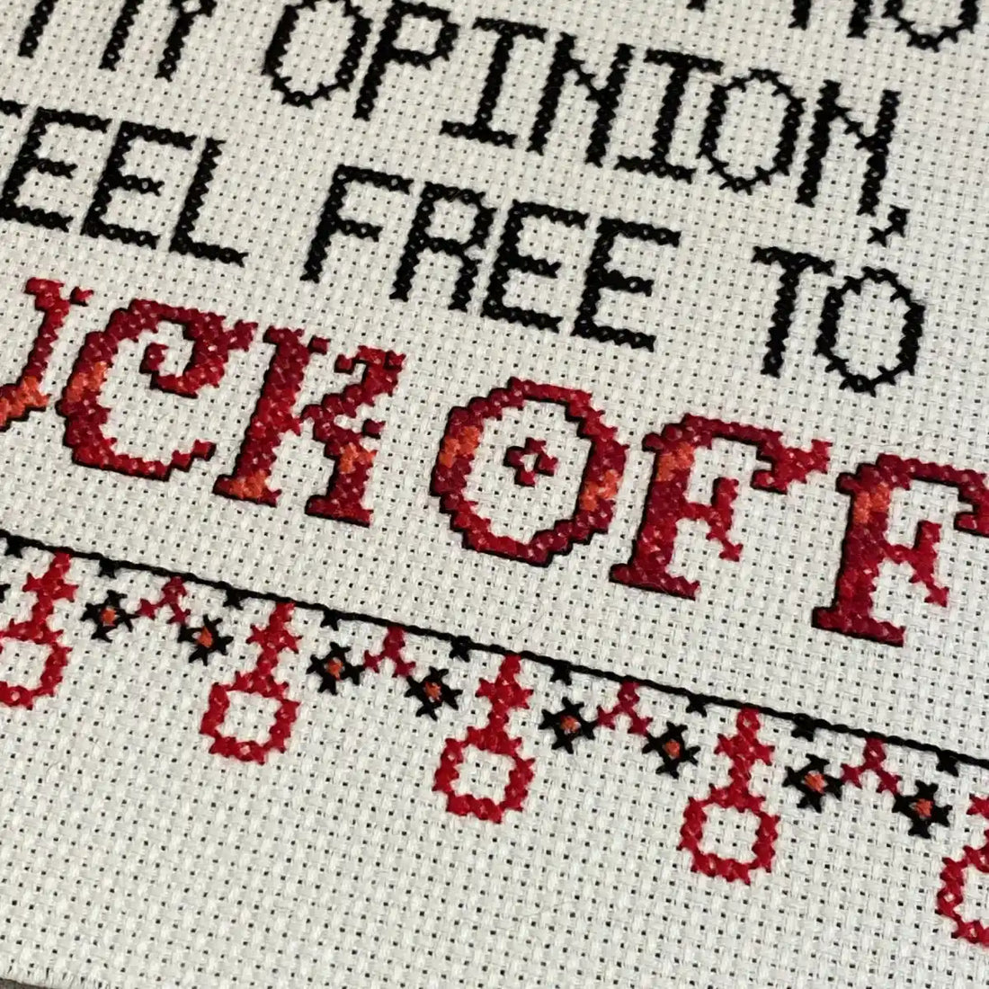If you value my time cross stitch pattern