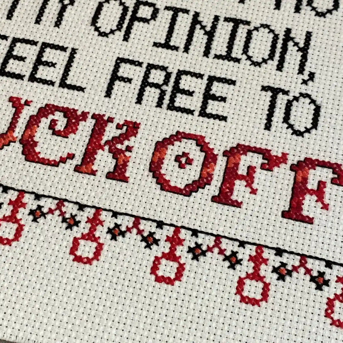 If you value my time cross stitch pattern