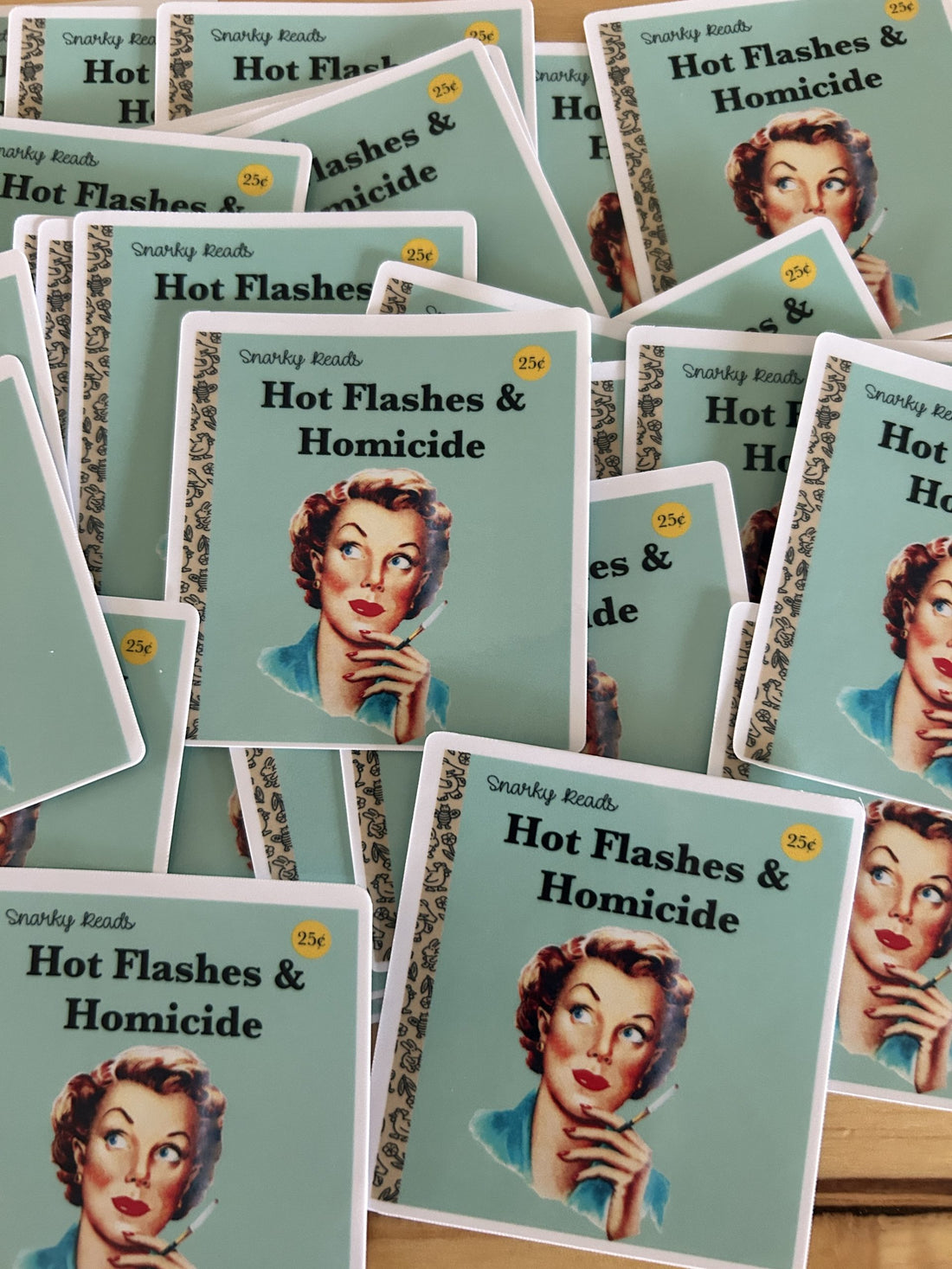 Snarky Reads "Hot Flashes &amp; Homicides
