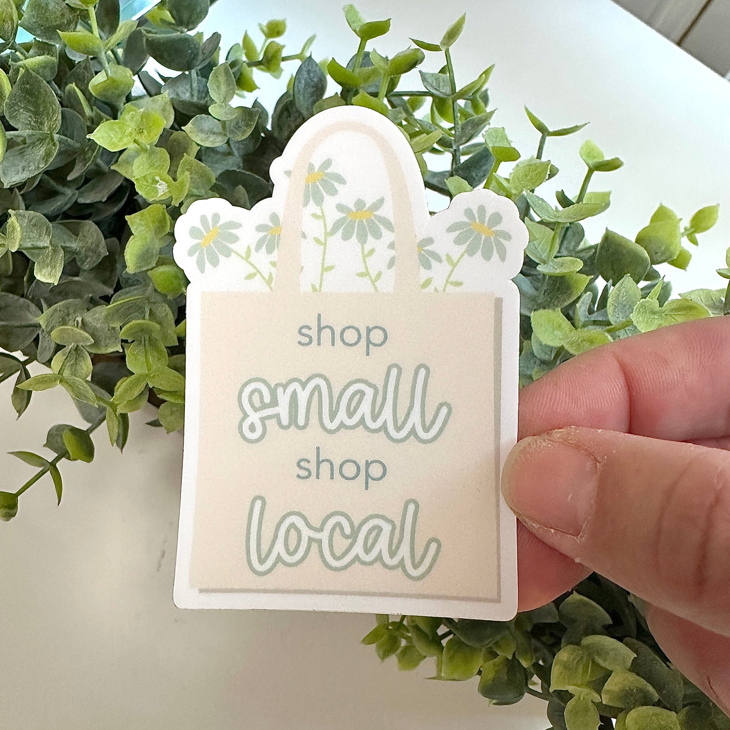 Shop Small, Shop Local Sticker