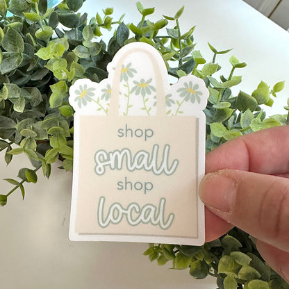 Shop Small, Shop Local Sticker
