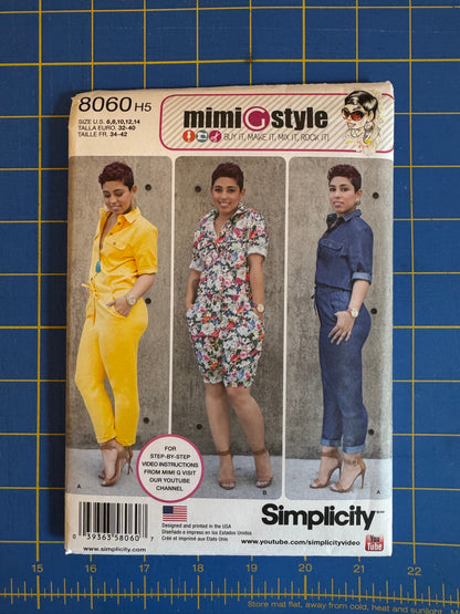 Simplicity 8060 H5 &