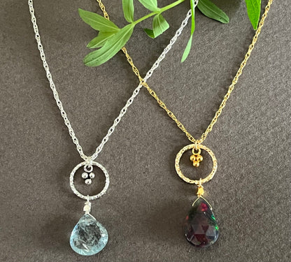 Moonstone Baby Drop Pendant