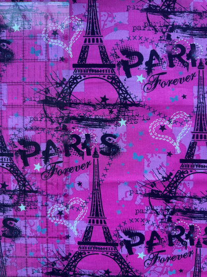 Pink Paris Forever 1 Yard
