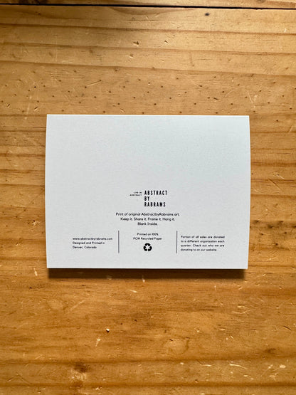 Purple and Yellow Congrats Card - Nonbinary Pride