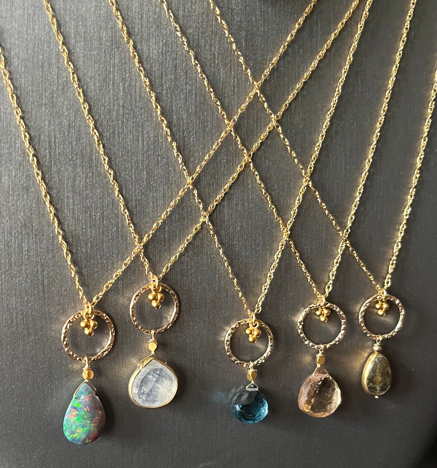 Moonstone Baby Drop Pendant
