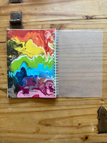 Rainbow Reusable Sticker Book – A5 Pride Sticker Book, 50 Sheets