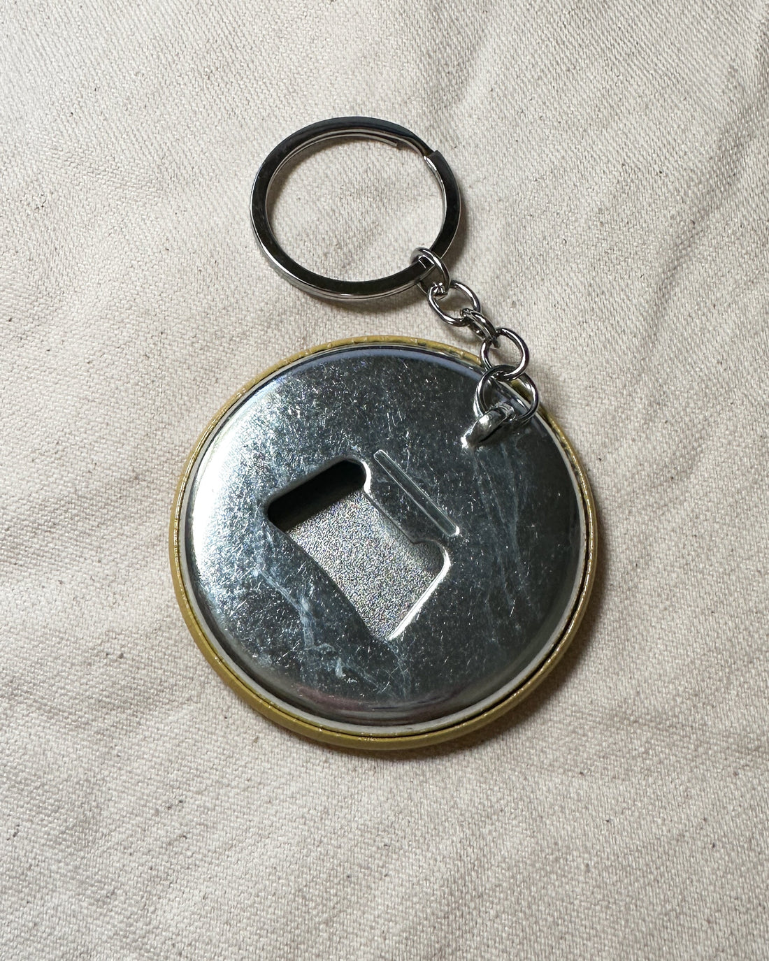 Witchy Riveter Bottle Opener Keychain