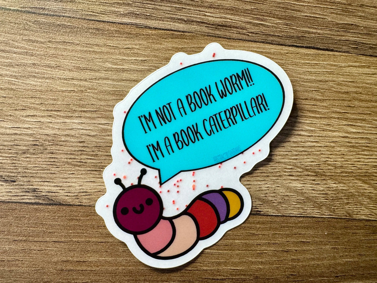 Hand Drawn Caterpillar "I&