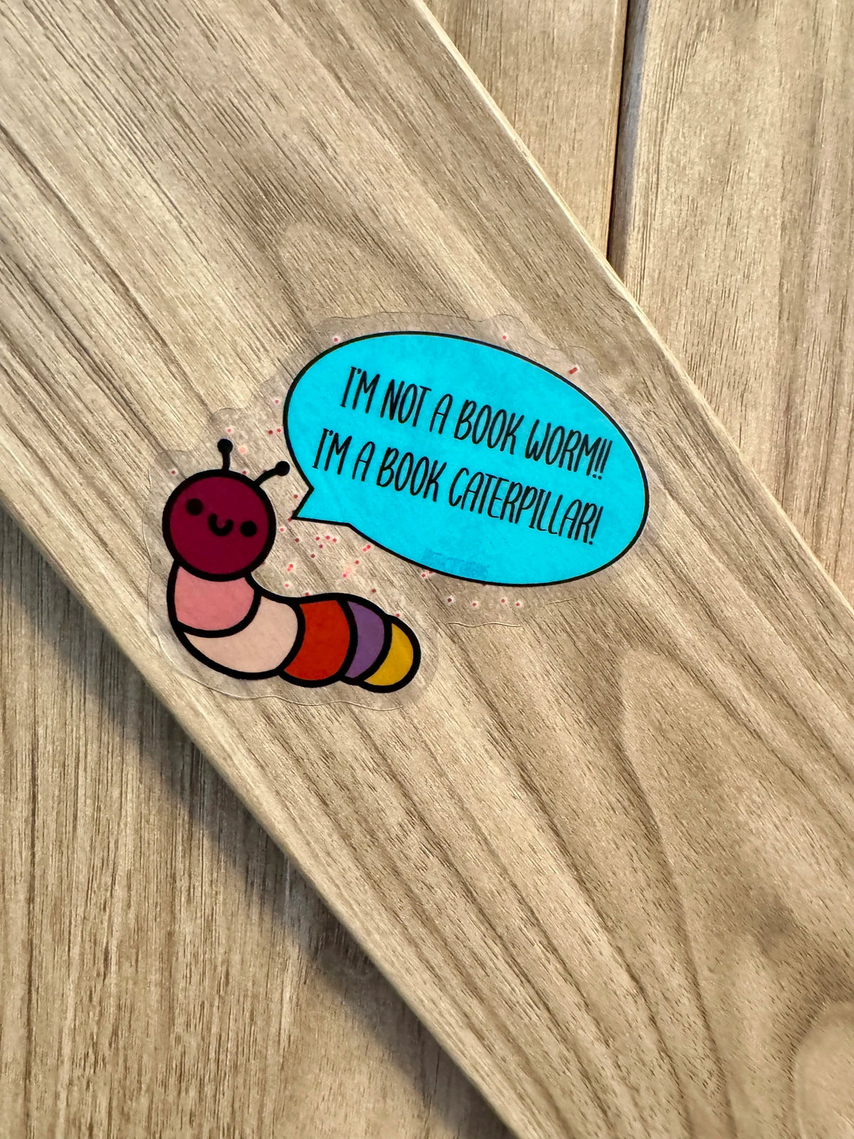 Hand Drawn Caterpillar "I&