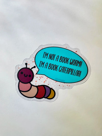Hand Drawn Caterpillar "I&