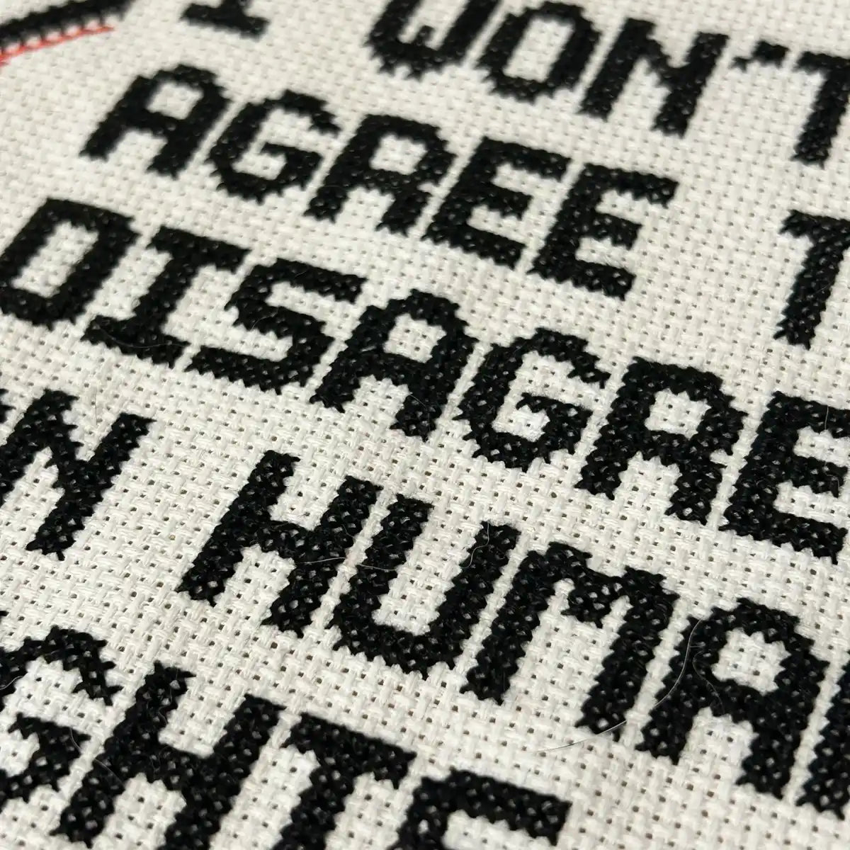 Human Rights Pride Cross Stitch Pattern - Intersex progress flag only