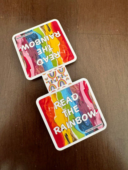 Read the Rainbow Magnetic Bookmark