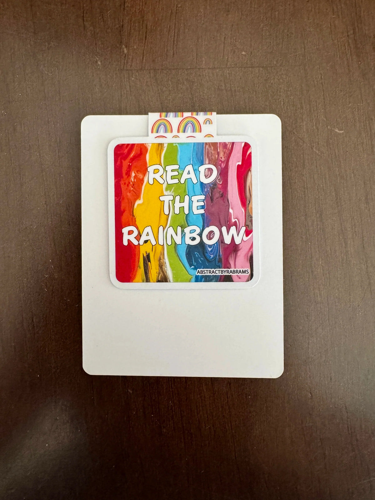 Read the Rainbow Magnetic Bookmark