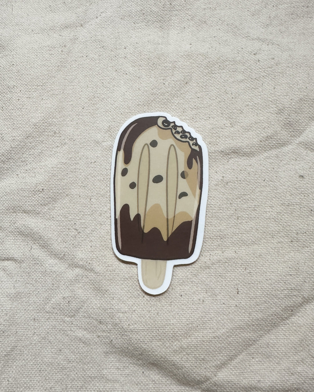 Brown Sugar Boba Popsicle Sticker (Matte)