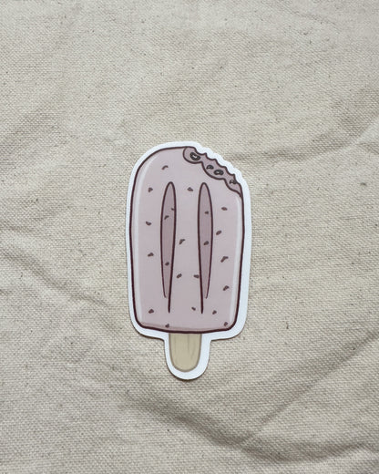Red Bean Popsicle Sticker (Matte)