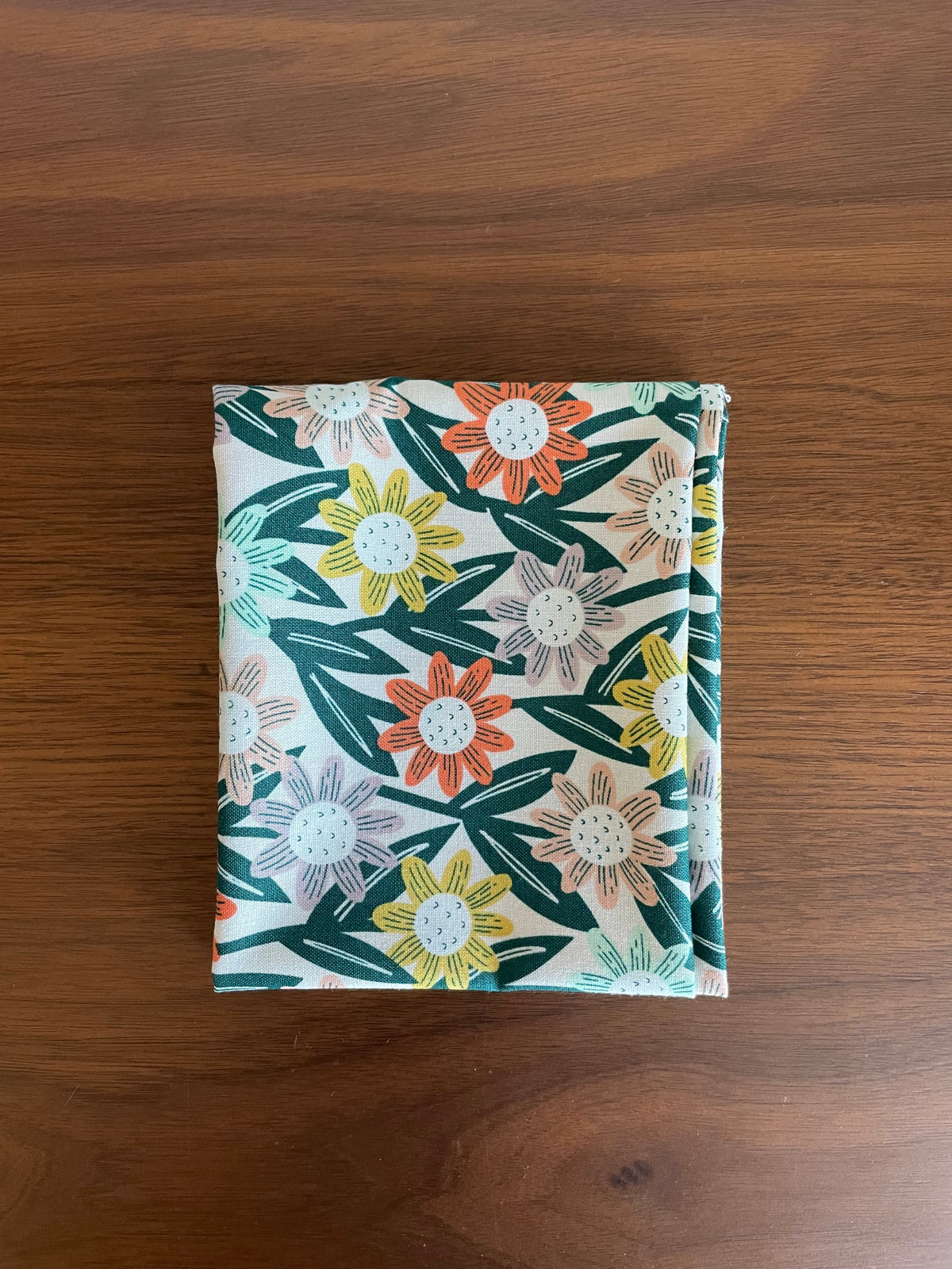 Colorful Blooms Fat Quarter Organic Quilter&