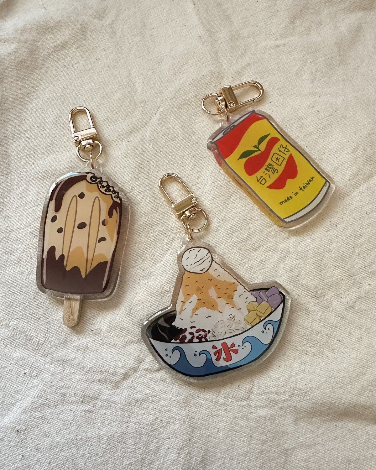 Apple Sidra 蘋果西打 Acrylic Keychain