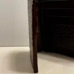 Alligator Bifold Wallet with Cowhide Lining
