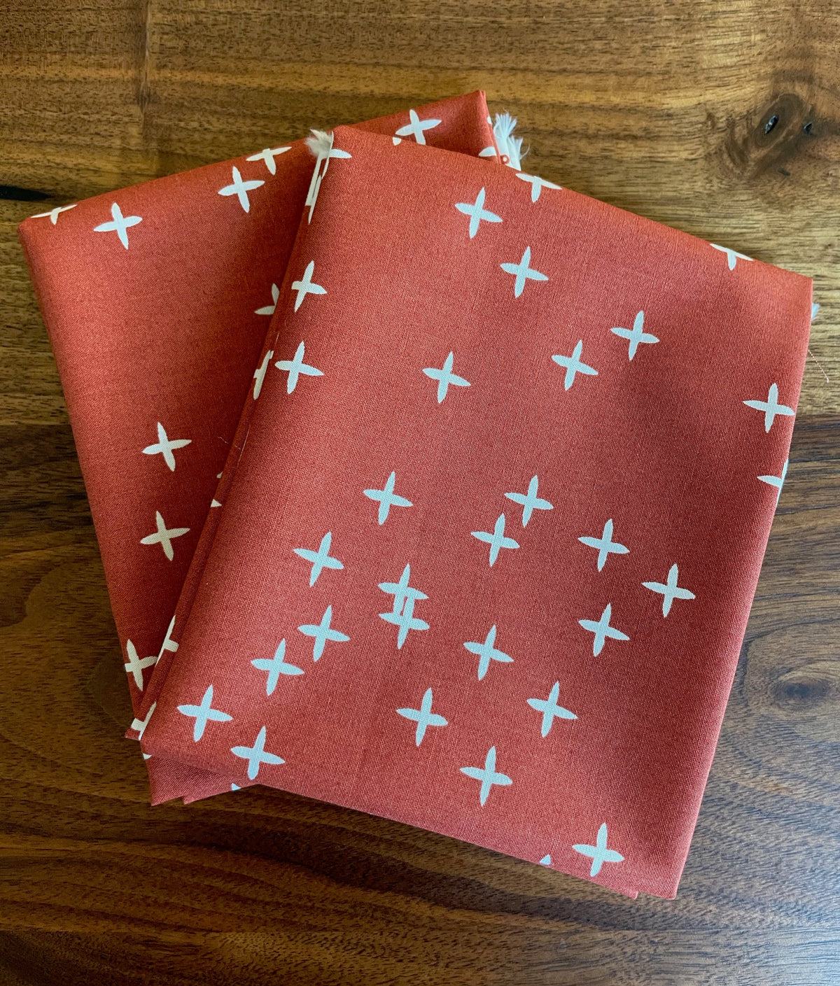 Wink Brick Fat Quarter Organic Cotton Poplin