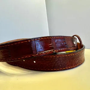 Alligator Leather Belt - Made To Order