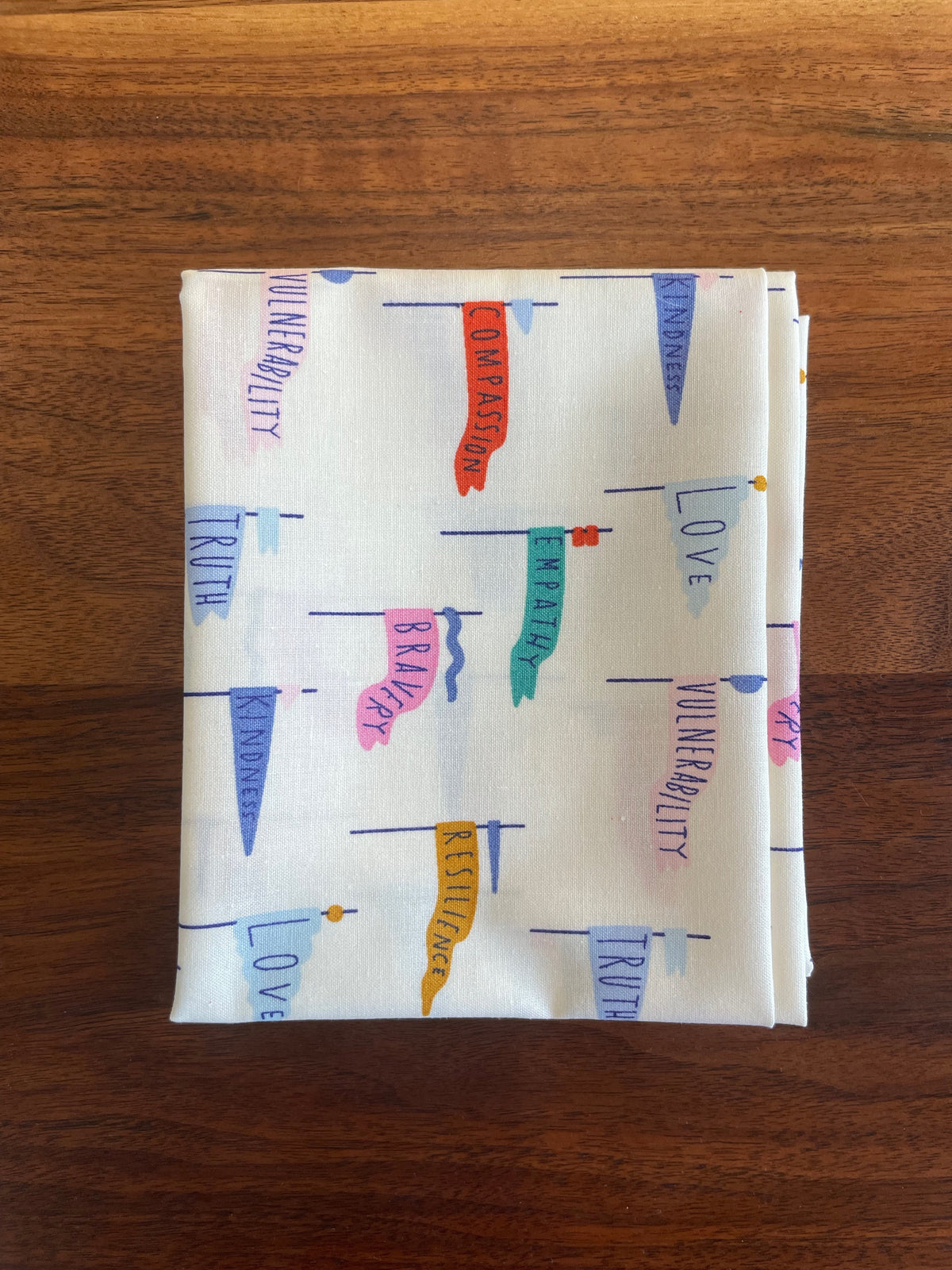 Pennant Power Organic Cotton Fat Quarters